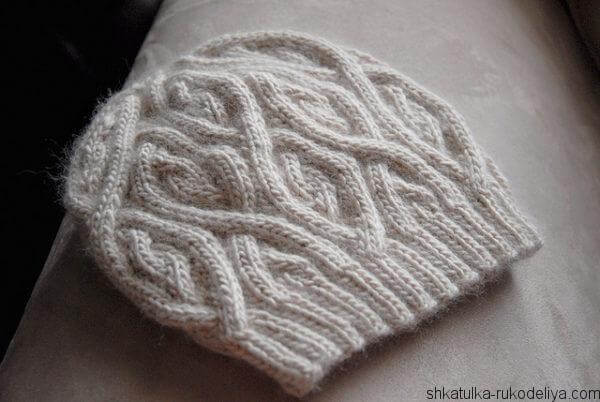 Зв'язати жіночу шапку спицями
