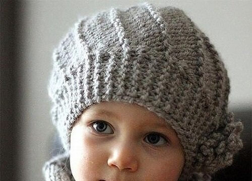 Класичний берет спицями з описом