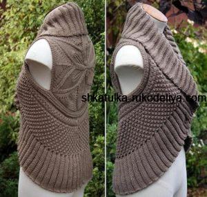 Незвичайні модні в'язані жилети спицями