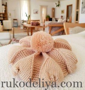 В'язання дитячих шапок спицями
