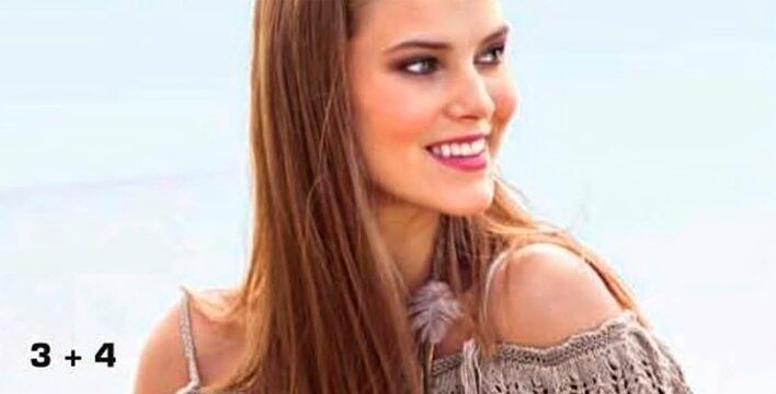 Схема узора для пуловера