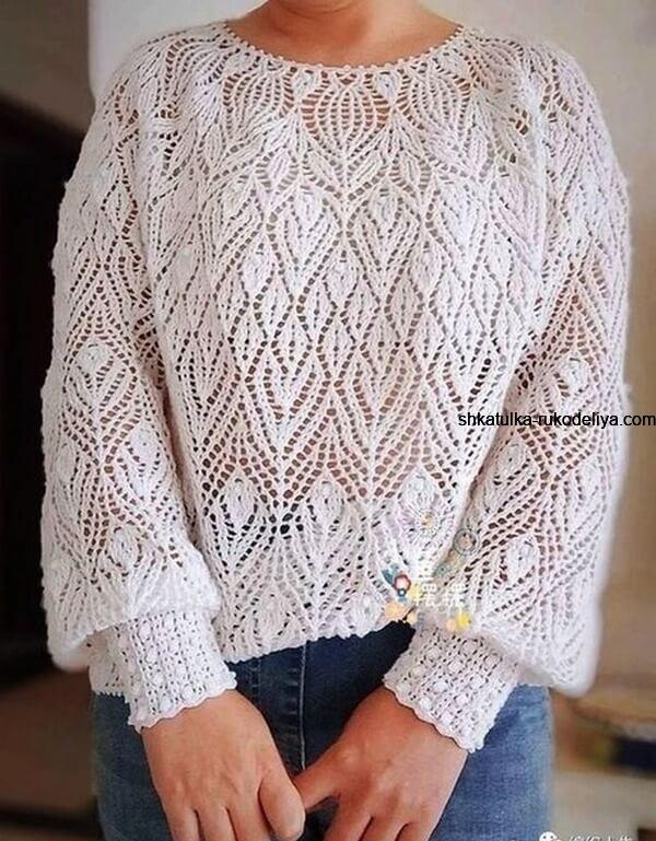 Японская модель джемпера