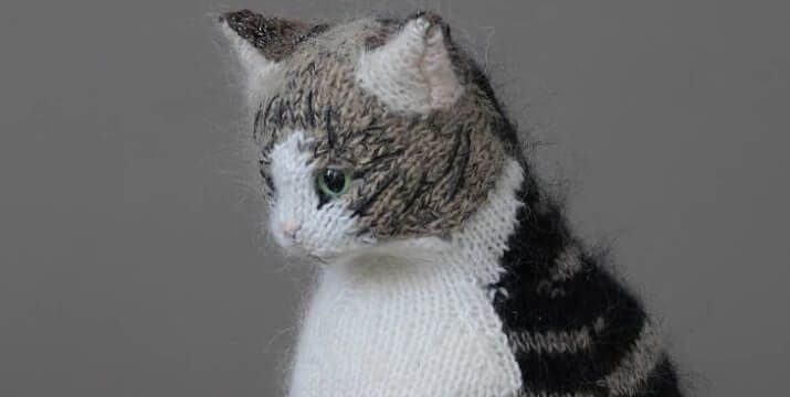 Вязаная игрушка спицами