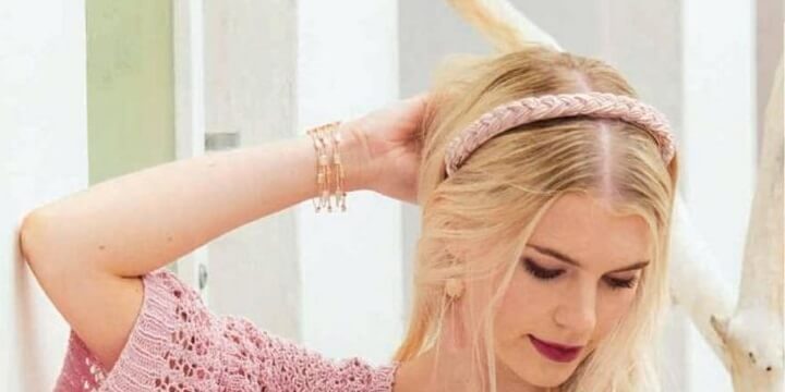 Оригинальный пуловер спицами