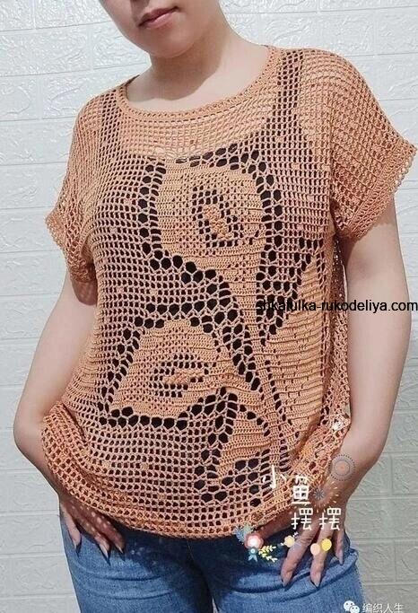 Suéter de crochet de forma rápida y hermosa.