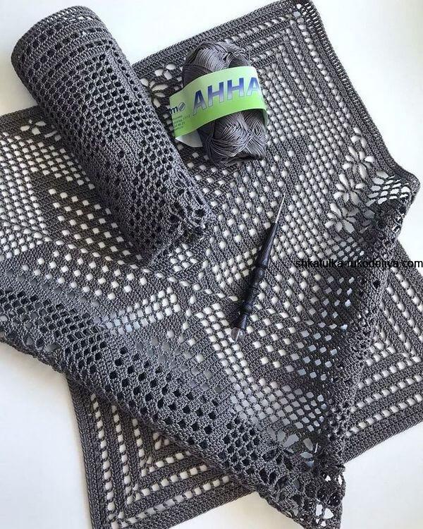 servilletas de ganchillo inusuales