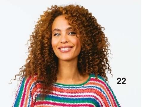 Легкий пуловер спицами