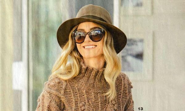 Женские пуловеры спицами с описанием