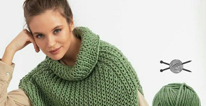 Демісезонний жилет з Alize