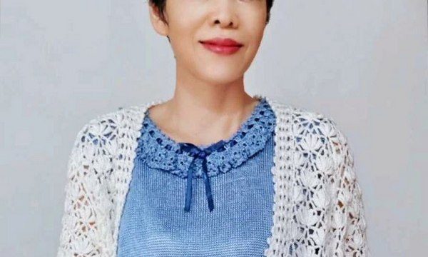 Кардиган гачком для жінок