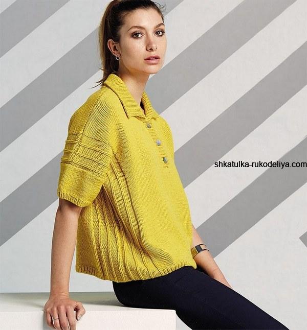 В'язані жіночі пуловери