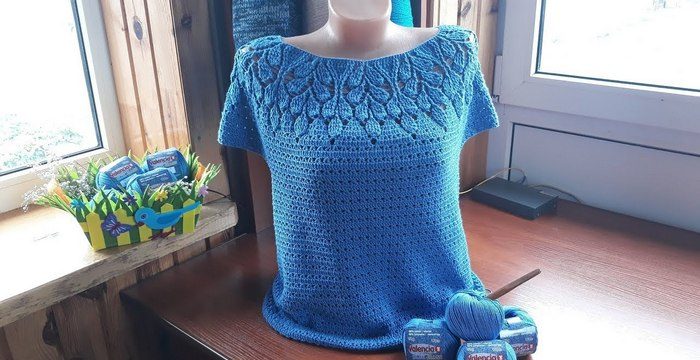 Як зв'язати джемпер гачком