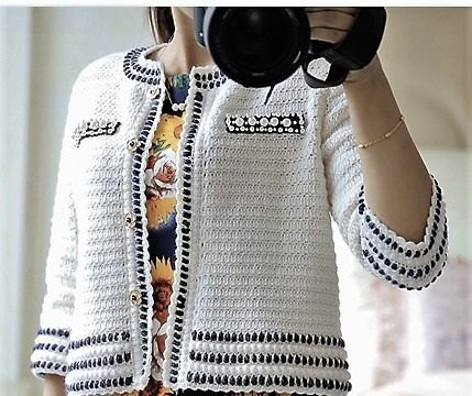 Жакет у стилі Шанель