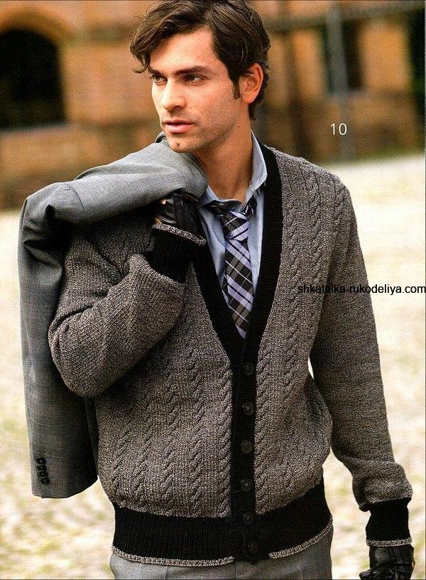 В'яжемо чоловічий жакет