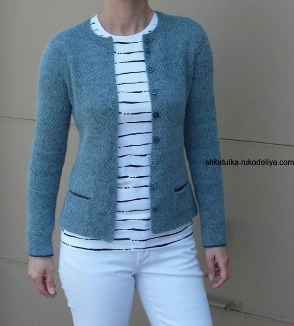 Красиві жакети спицями