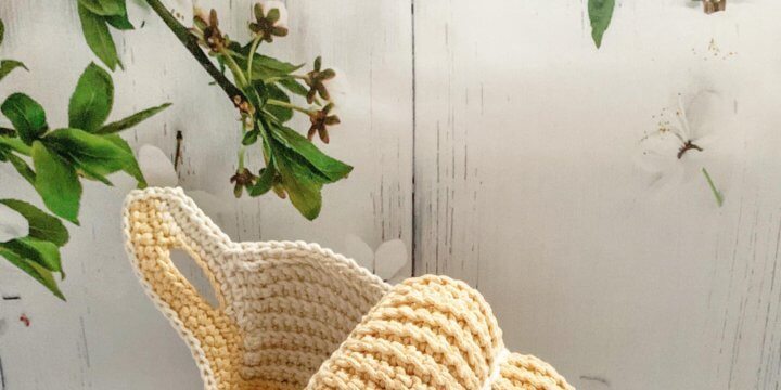 Мушля iз трикотажной пряжи