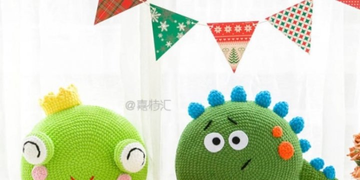 Подушка гачком своїми руками