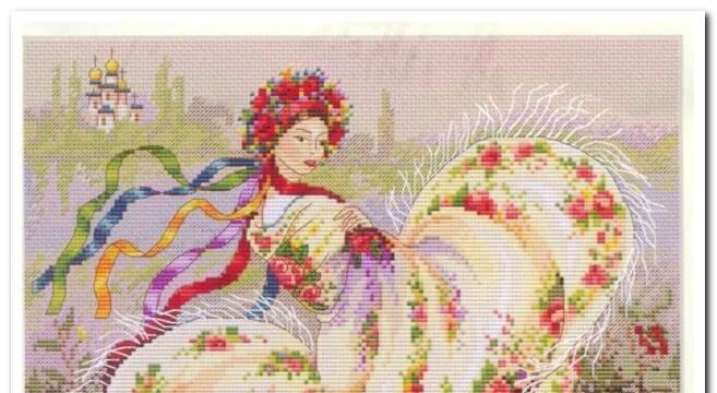 Українська вишивка хрестиком