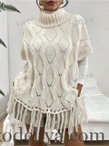 Красива ажурна туніка спиці