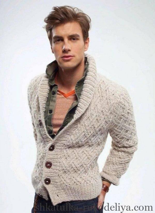 Кардиган чоловічий класичний