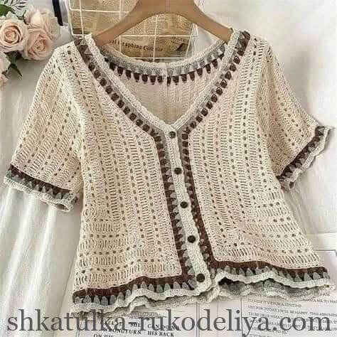 Жакети гачком для жінок