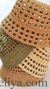 Схеми в'язання панамок