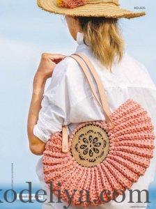 В'язані гачком сумки