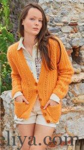 Модні моделі в'язаних кардиганів