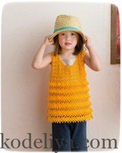 дитячі в'язані речі для дівчаток