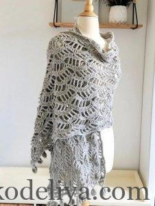 Прості Візерунки гачком для палантину