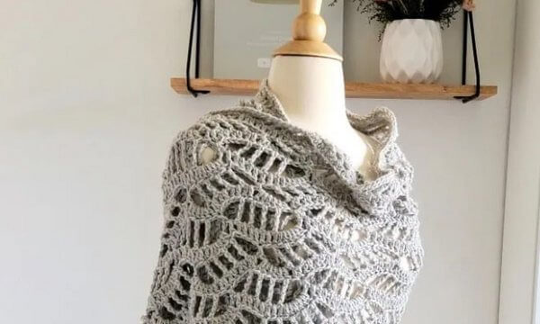 Прості Візерунки гачком для палантину