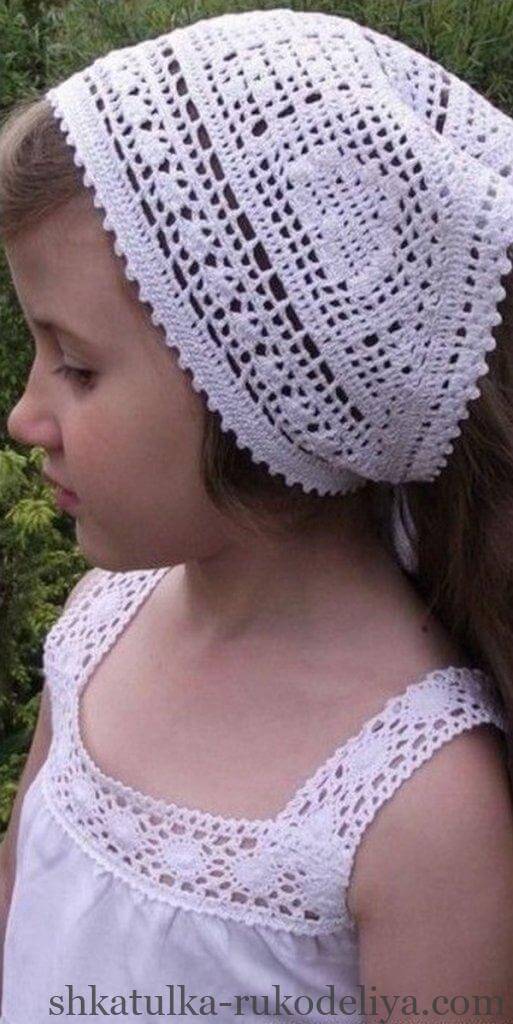 В'язані косинки для дівчаток