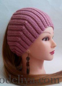 В'язання пов'язок на голову з описом