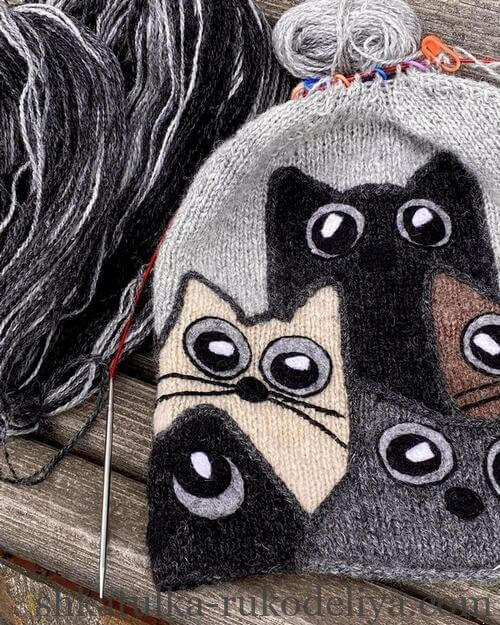 Жаккард коти схеми