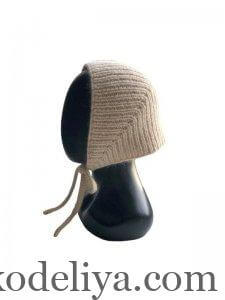 чепчик в'язаний жіночий
