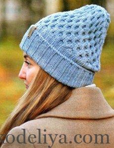 Жіночі шапки з візерунками