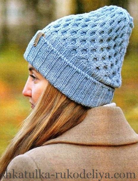 Жіночі шапки з візерунками