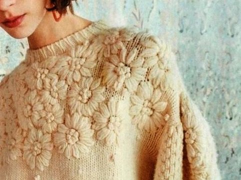 светр спицями для жінок