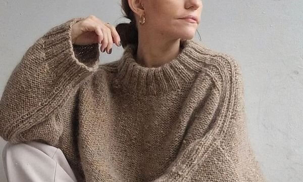 В'яжемо светр реглан зверху