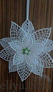 В'язаний новорічний декор своїми руками