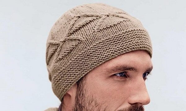 Шапочка та снуд для чоловіка