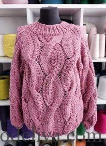 В'язані светри спицями для дівчат