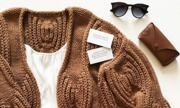 Цікавий жіночий кардиган