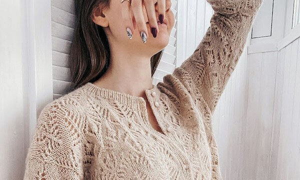 В'язання спицями кофти для жінок