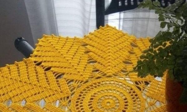 Схеми для в'язання серветок гачком