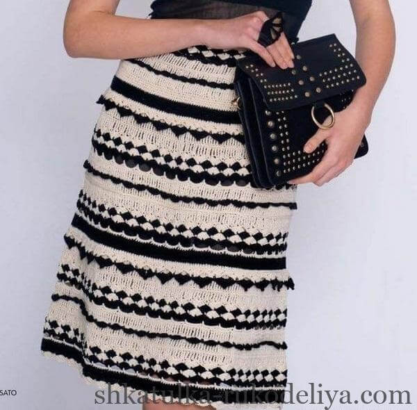 Спідниці гачком для початківців